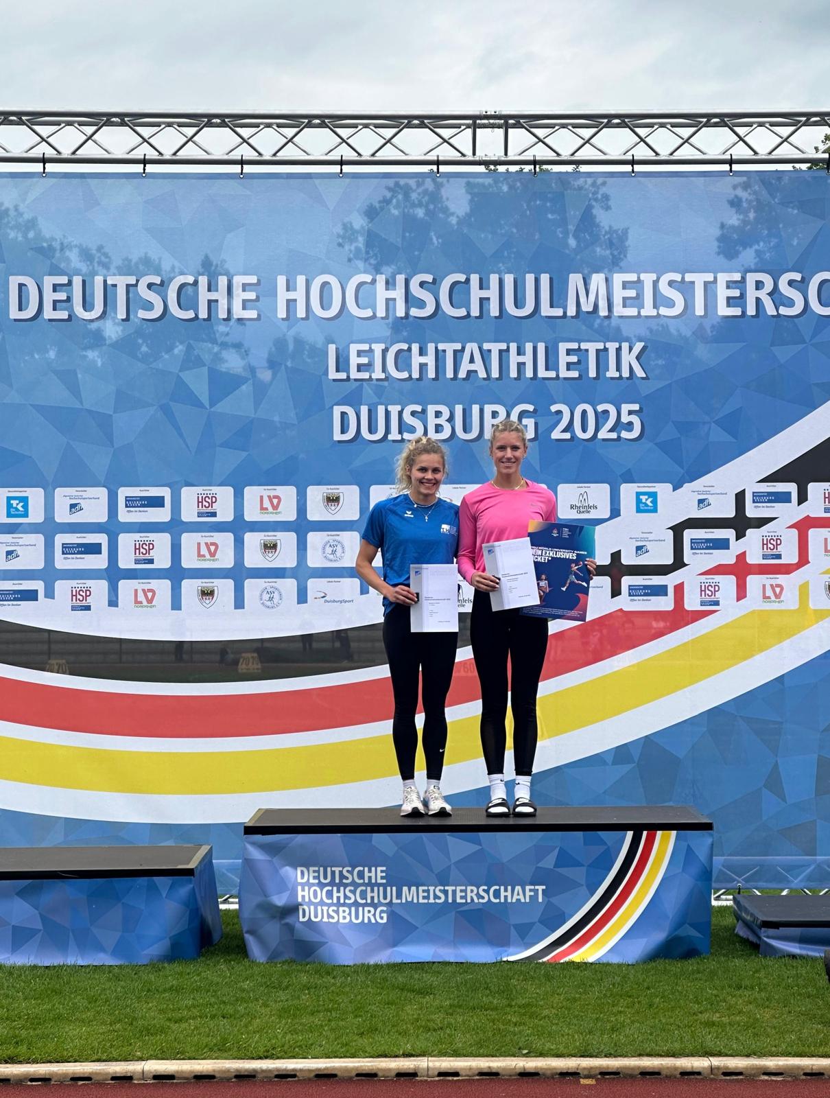 Tamineh gewinnt die Deutsche Hochschulmeisterschaft 2025