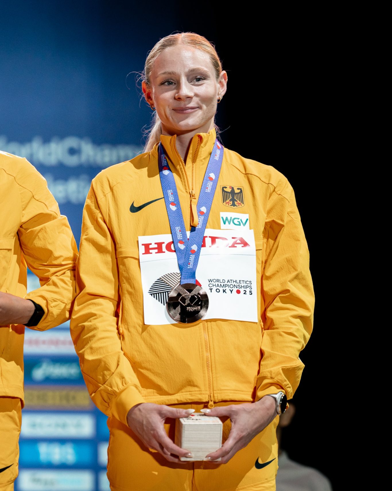 Sina gewinnt WM-Bronze mit der Staffel